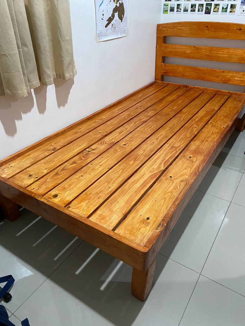 Single Bed Frame (Palochina) on Carousell