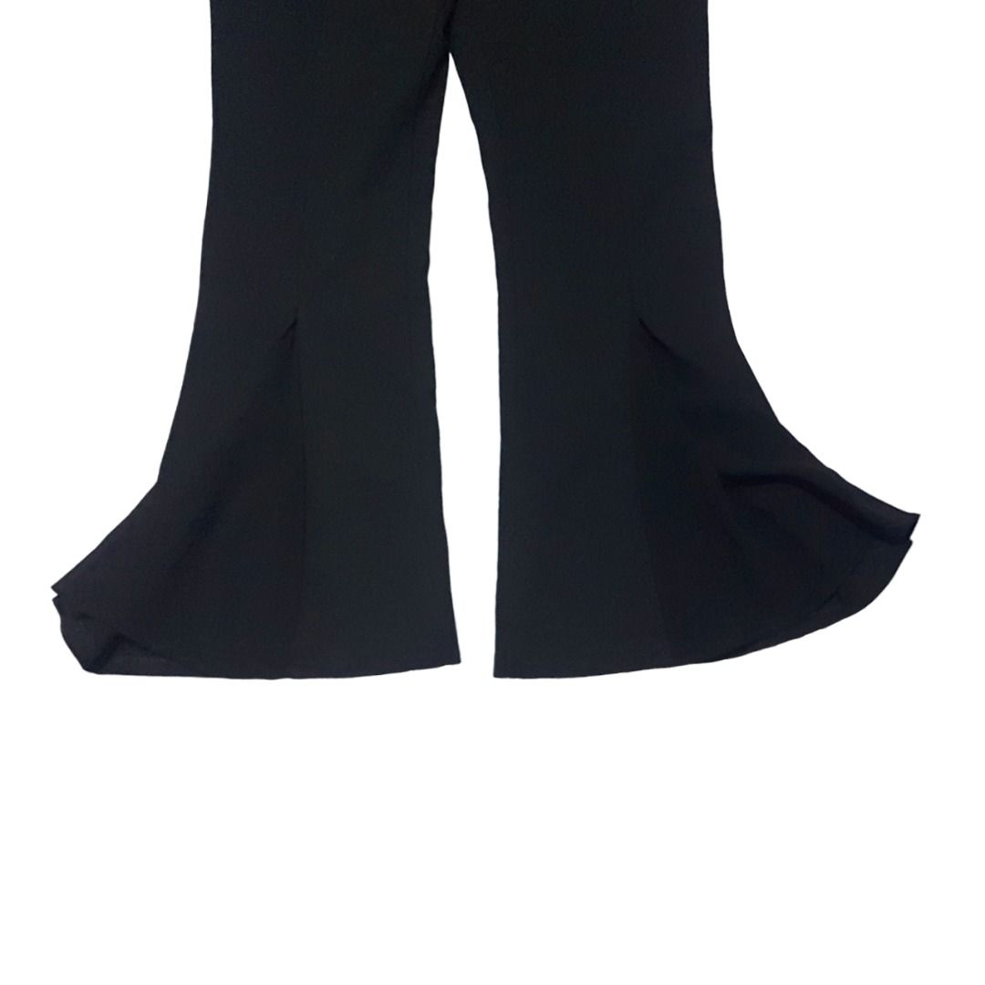 Side Slit Flares Pants