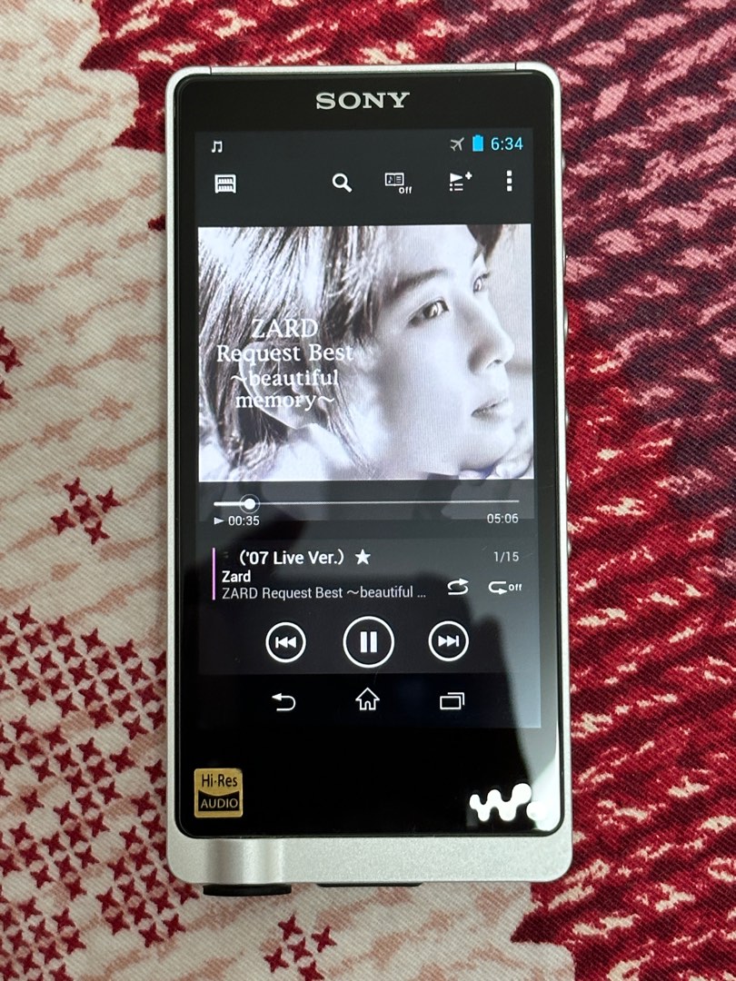 SONY NW-ZX1, 音響器材, 音樂播放裝置MP3及CD Player - Carousell