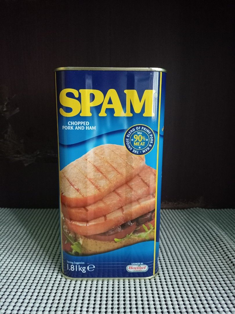 SPAM Chopped Pork And Ham 1 81 Kg Food Drinks Packaged Instant 