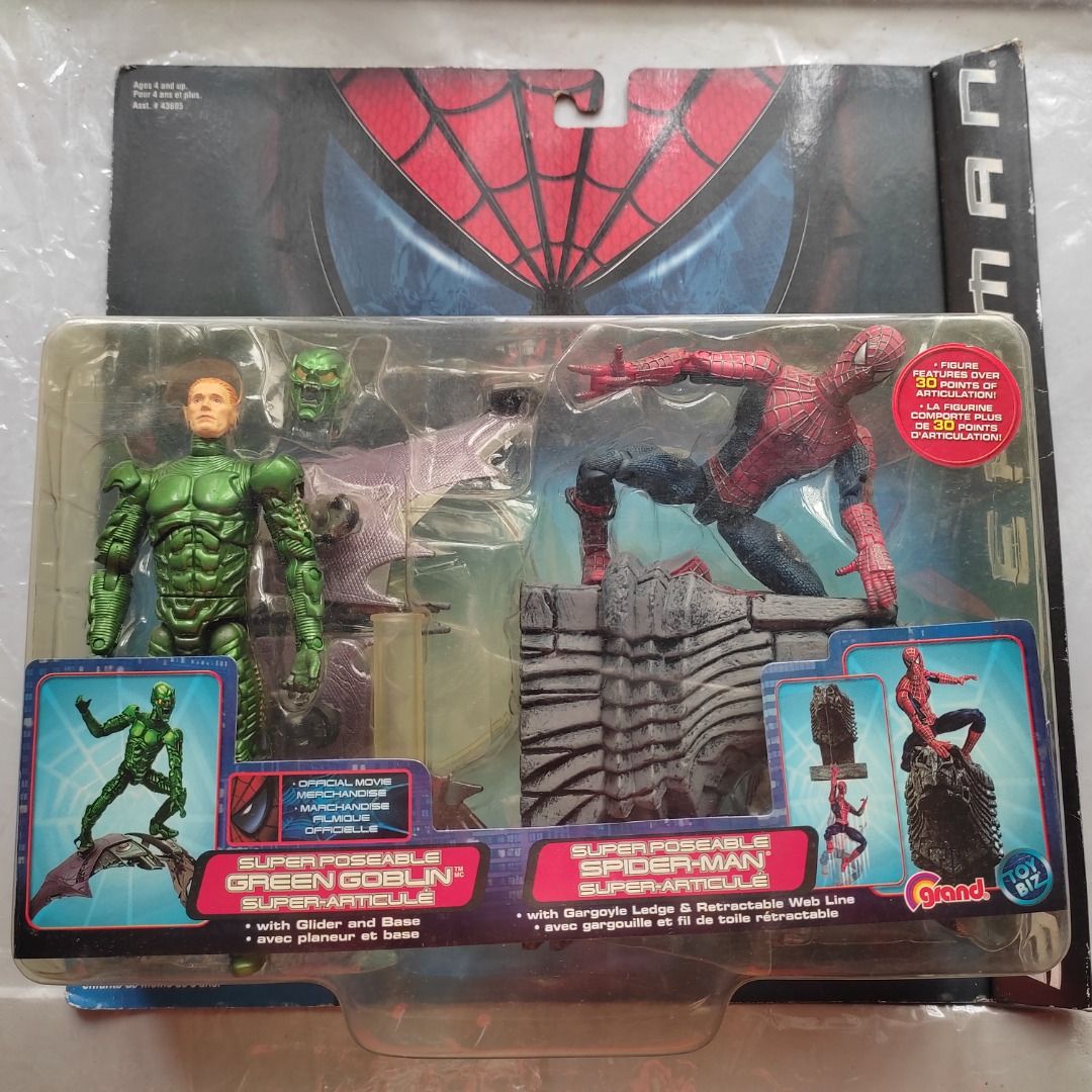 Spiderman and green goblin toys new arrivals