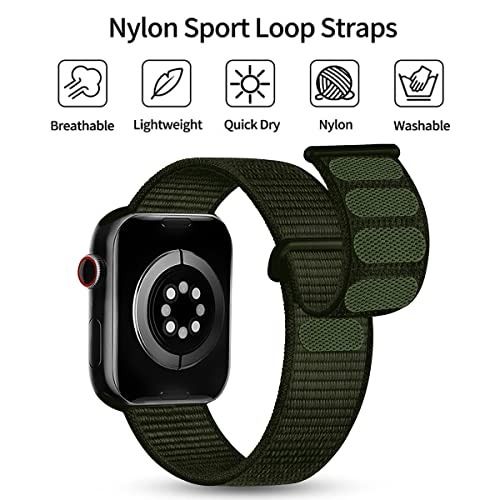 Chinbersky 3 Pack Sport Loop Straps Compatible with Watch Strap