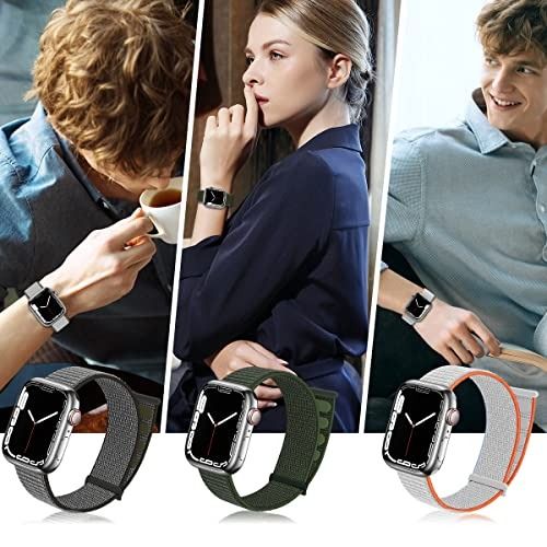 Chinbersky 3 Pack Sport Loop Straps Compatible with Watch Strap
