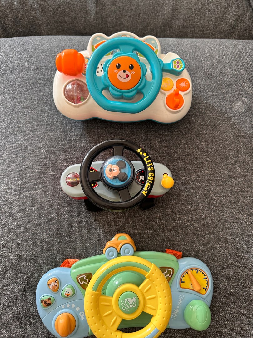 Stroller toy steering wheels, Babies & Kids, Going Out, Strollers on