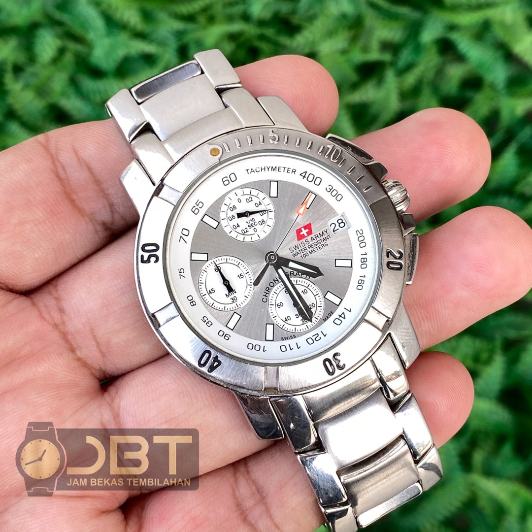 Jam swiss army chronograph outlet