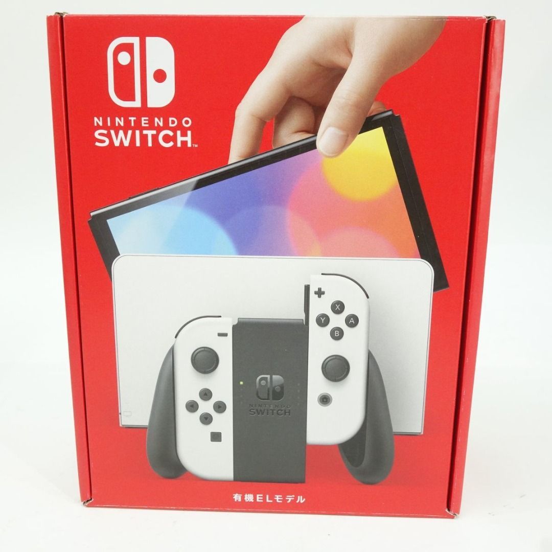 Switch主機Switch OLED款式Joy-Con白, 電子遊戲, 電子遊戲機, Nintendo
