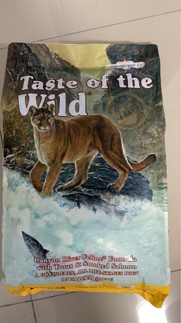 Taste of the wild makanan kucing hot sale