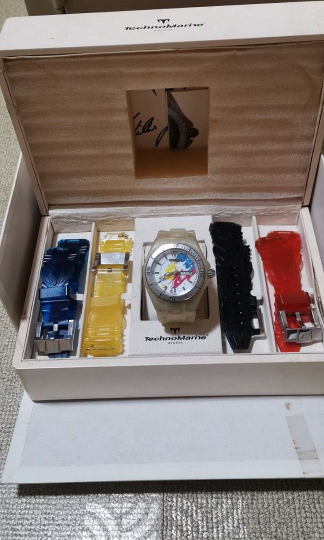 Techomarine Watch Willie Revillame Edition (Category: Luxury Watches) located in Quezon City. Submitted by yssadoraa (Listing ID 1239971660, Image 2). Description: For Sale‼️ Technomarine Watch Willie Revillame Edition Price: 12,000k with box and strap PM FOR INTERESTED..