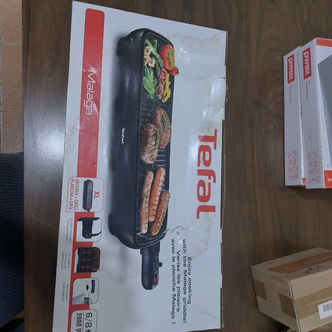 Tefal Electric Grill, Furniture & Home Living, Kitchenware & Tableware