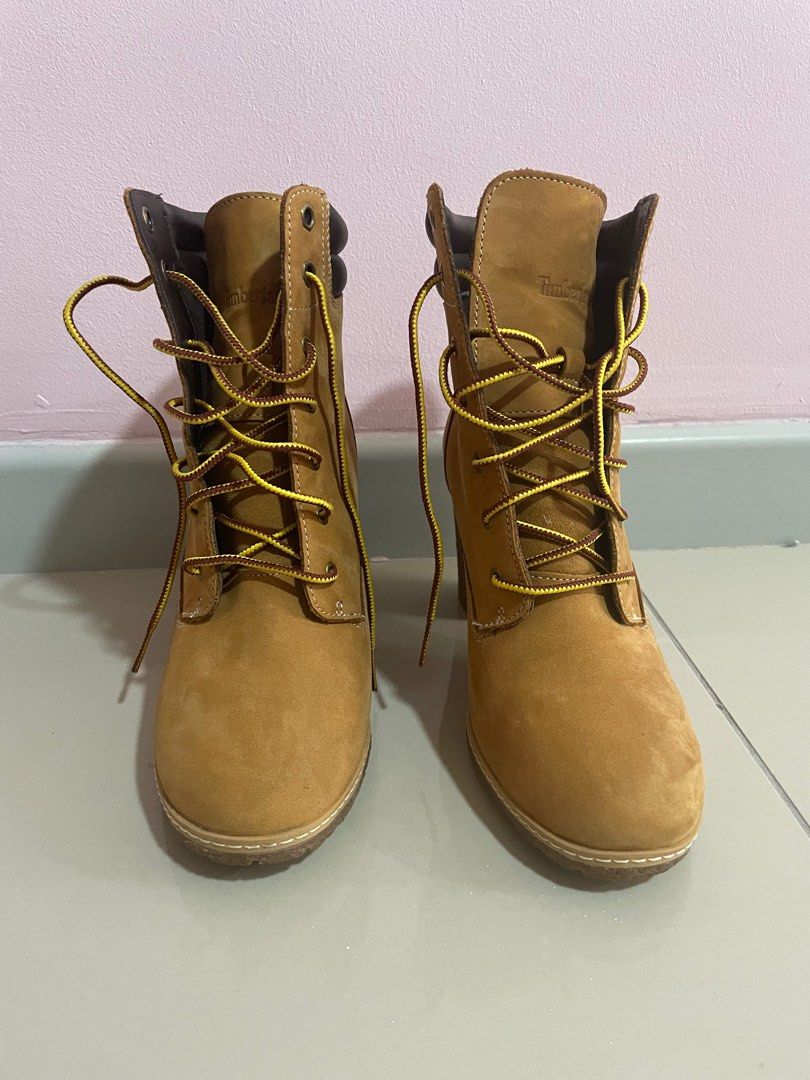 Timberland Tillston Leather Heeled Women s boot Women s Fashion