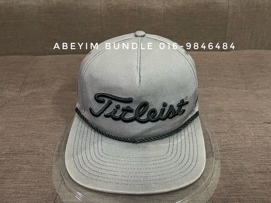 Titleist golf snapback hats store