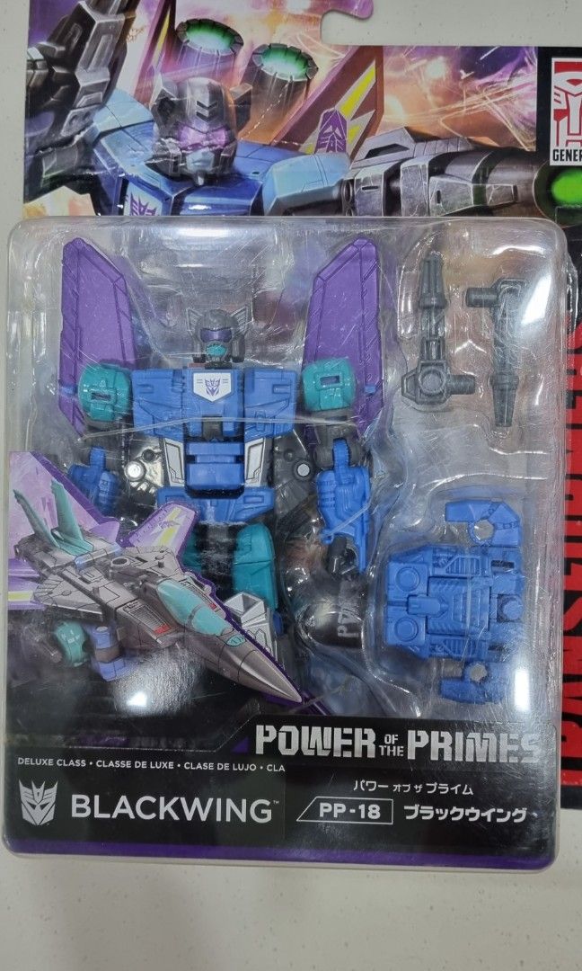 Transformers, G1, Power of the Primes, POTP, PP18, PP19, Blackwing