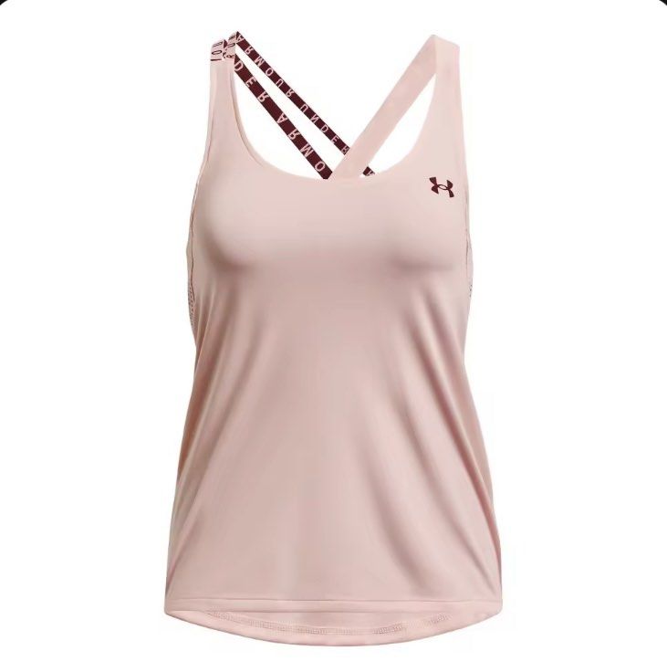 Women's HeatGear® Armour Wordmark Double Strap Tank