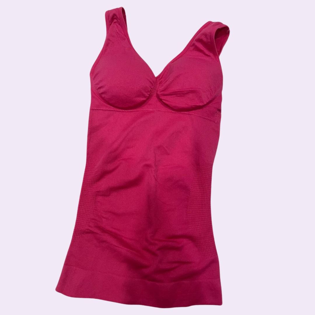 Unleash Your Inner Power: Pink Sportswear with Built-in Padded Bra, Women's  Fashion, Activewear on Carousell