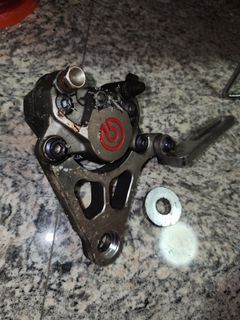 Used Brembo P2 with bracket for Sniper 150 rear brake