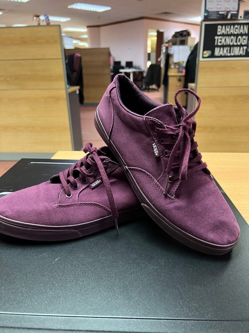 Vans winston UK 7.5 Women s Fashion Footwear Sneakers on Carousell
