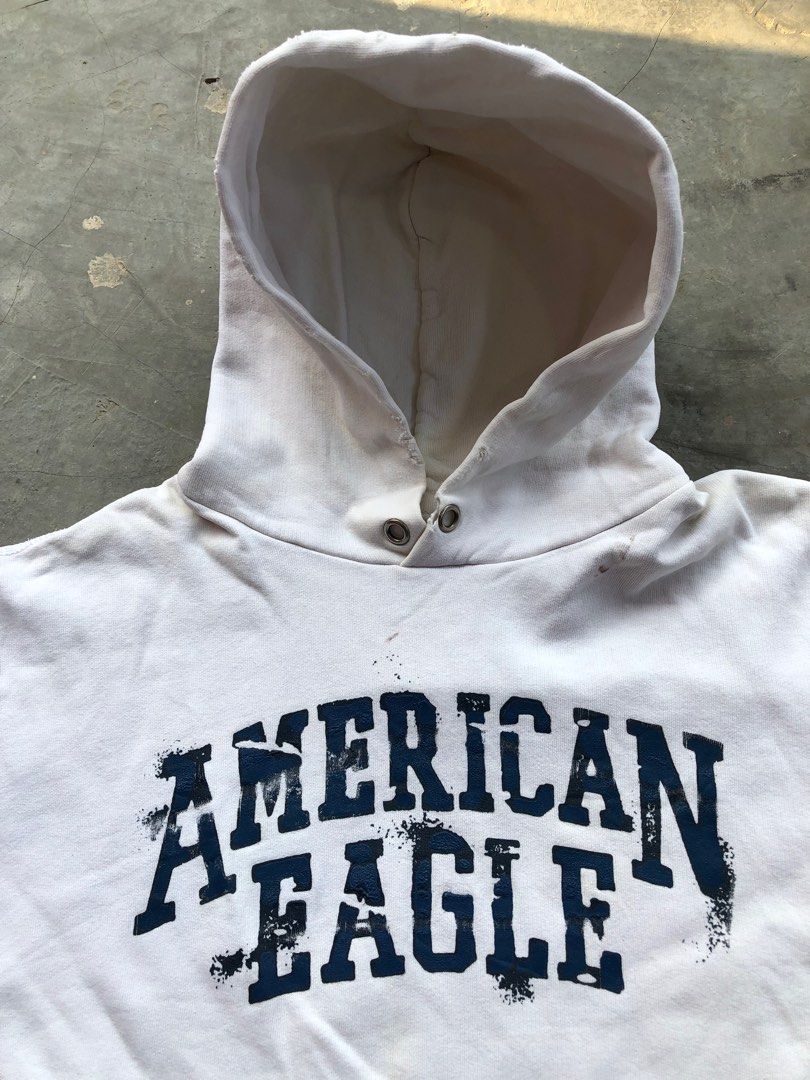 vintage american eagle hoodie brand pullover rare Men s Fashion