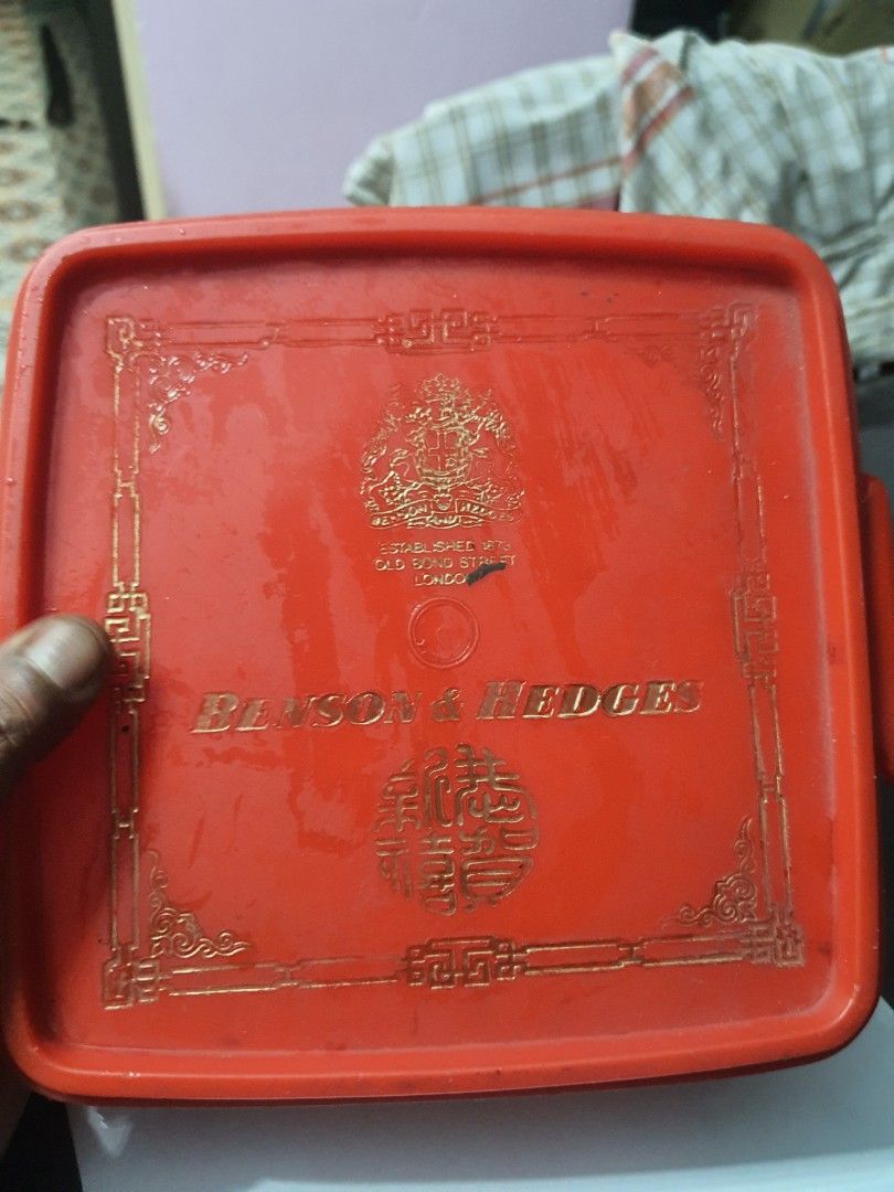 VINTAGE BENSON &HEDGES CANISTER, Hobbies & Toys, Collectibles