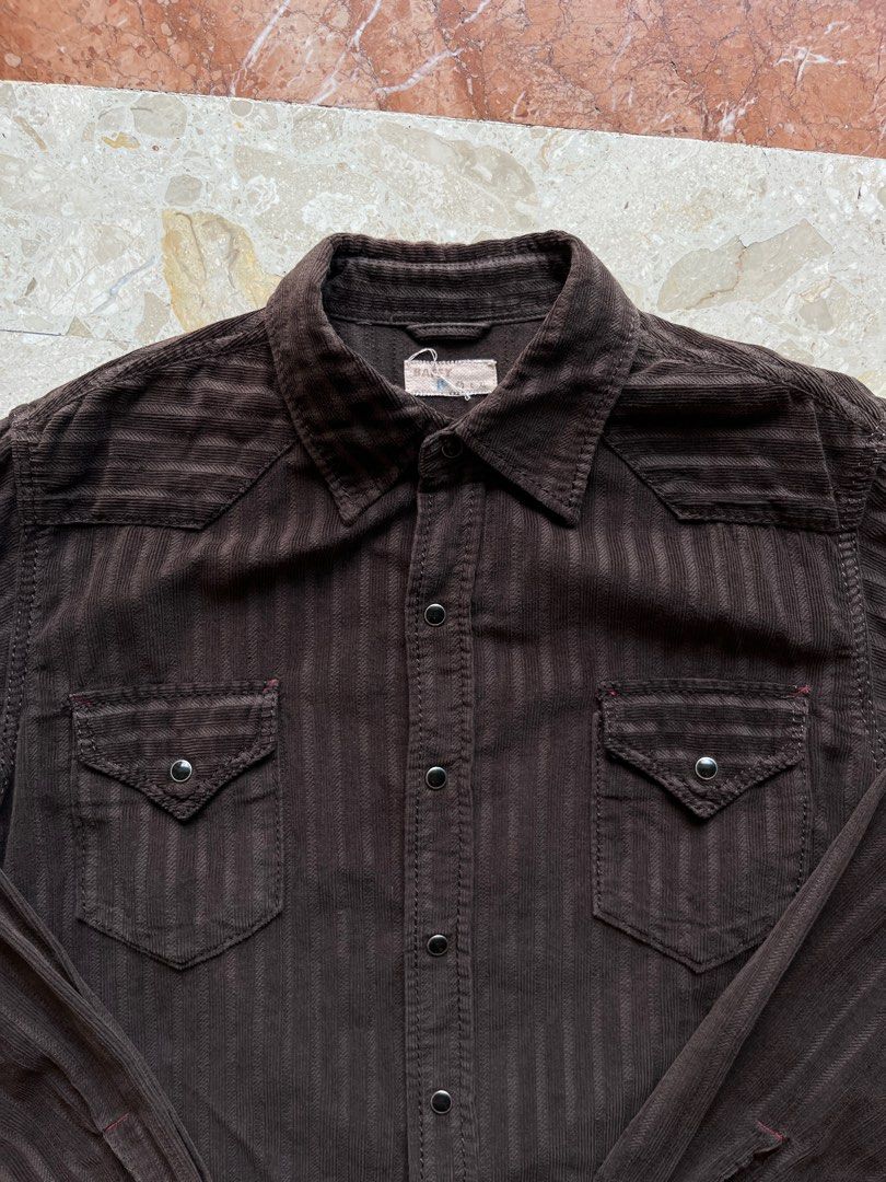 Western shop corduroy shirt