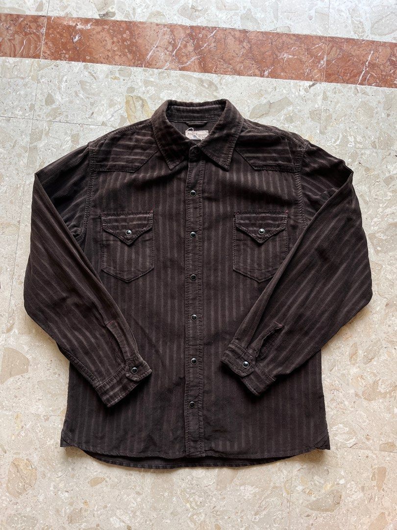 Western top corduroy shirt