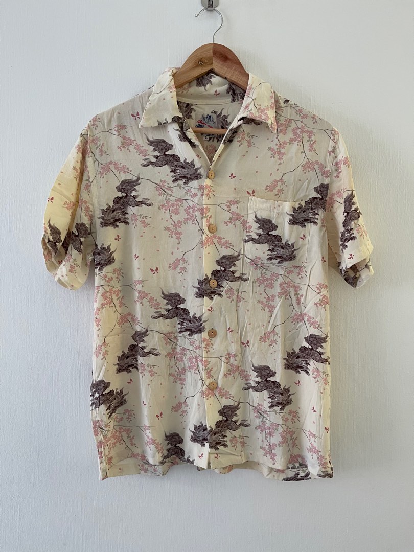 Vintage Oniwasoto Hawaiian Shirt, Men's Fashion, Tops & Sets, Formal ...