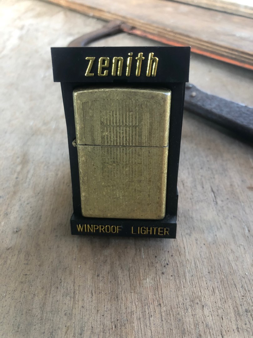 VINTAGE ZENITH WINDPROOF LIGHTER, Everything Else, Others on Carousell