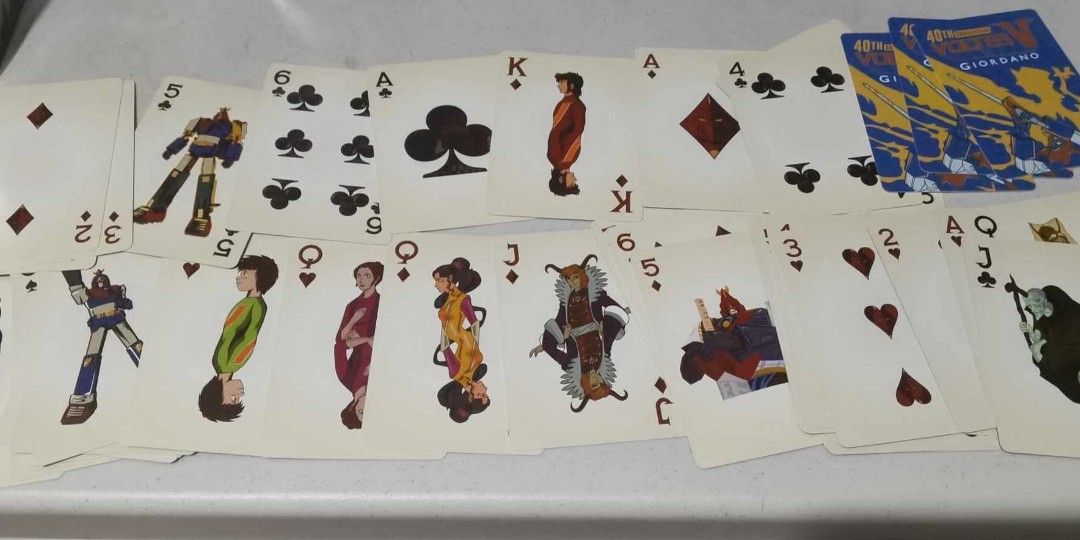 Voltes V playing card, Hobbies & Toys, Toys & Games on Carousell