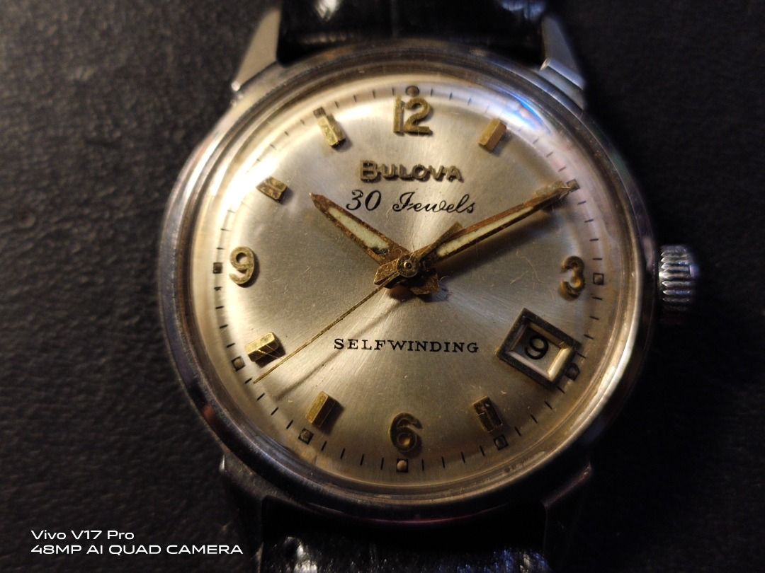 Bulova 30 top jewels self winding