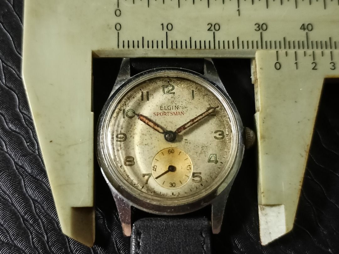 Vtg Elgin Sportsman Mechanical Hand Winding Watch Men s Fashion Watches Accessories Watches on Carousell