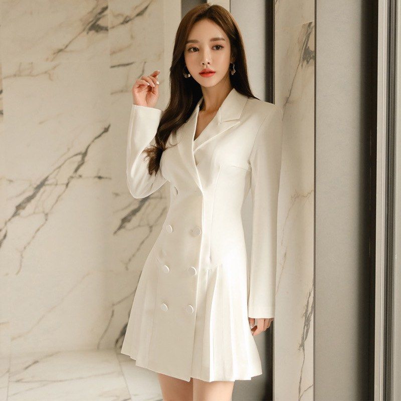 White formal attire for women top