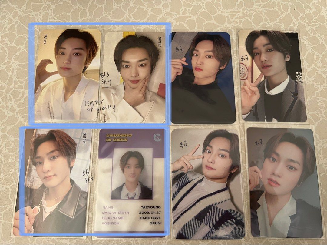 wts cravity taeyoung pobs/center of gravity/lotu pc, Hobbies & Toys,  Memorabilia & Collectibles, K-Wave on Carousell
