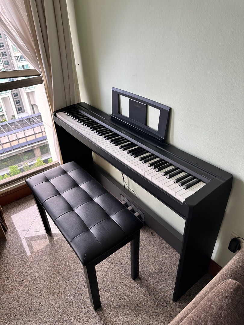 Yamaha P48B Digital Piano, Hobbies & Toys, Music & Media, Musical ...