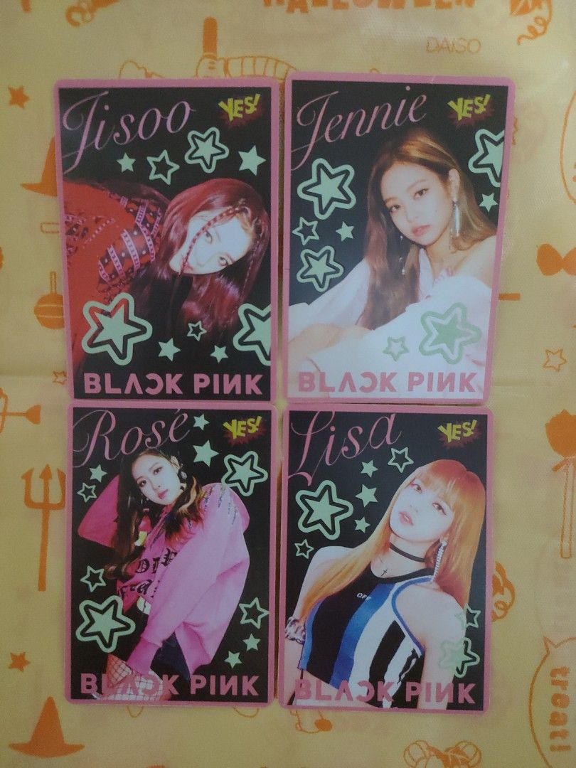 オックスフォードブルー BLACKPINK yesトレカ 香港yesカード トレカ