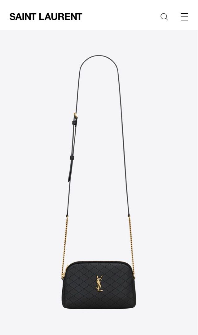 YSL Gaby Zipped Pouch (Category: Luxury Bags & Wallets) located in Quezon City. Submitted by Locker101 (Listing ID 1239907200, Image 2). Description: SOLD VIA IG For Pre-Order from YSL Europe ETA: 3-4 weeks Open for layaway (up to 6 months) Layaway price: P75,000 Saint Laurent Gaby Material: Quilted Lambskin Currently retails at P82,500 at YSL Shang Ri La.