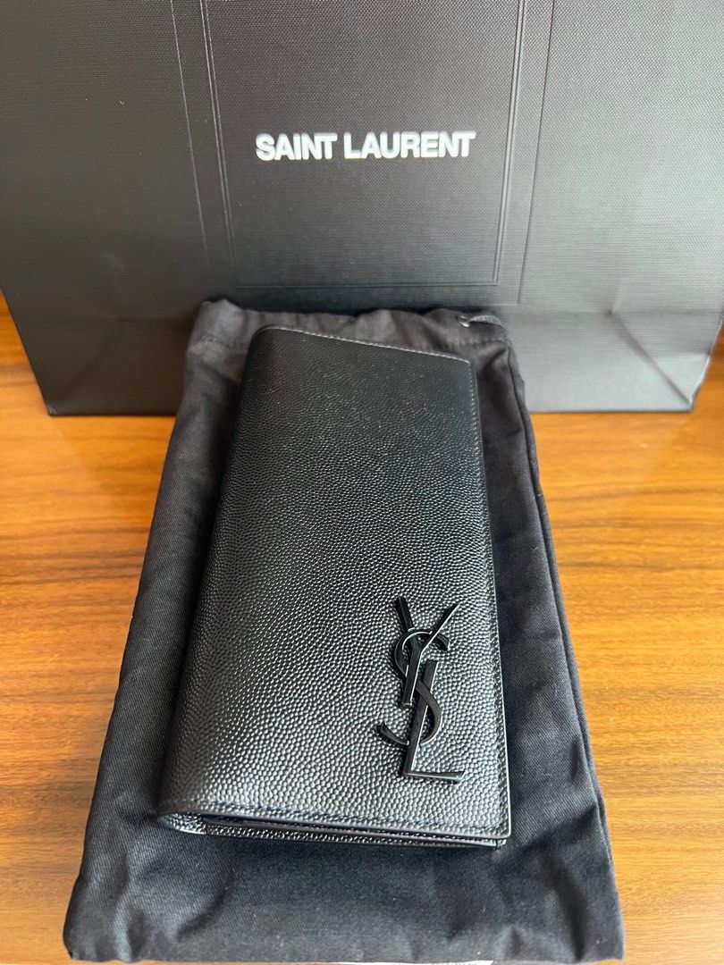 Ysl long wallet men 2025
