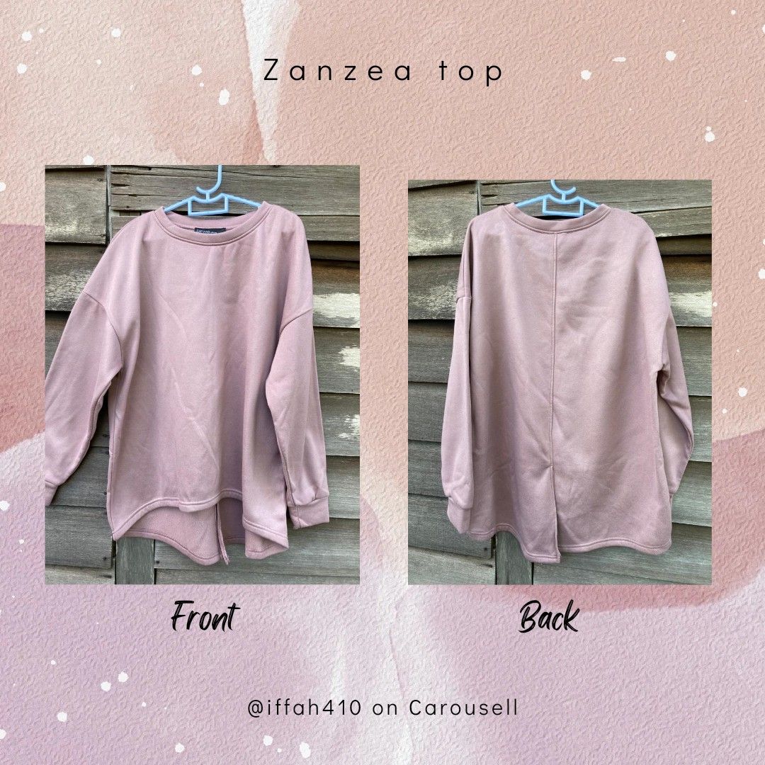 Zanzea sweatshirt cheap