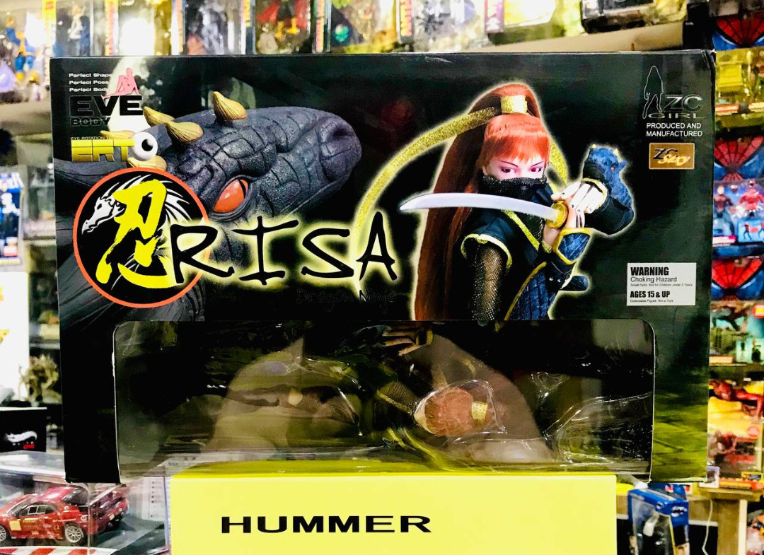 ZC GIRL 1/6 EVE BODY ERT - RISA DRAGON NINJA C/W DRAGON HEAD, Hobbies ...