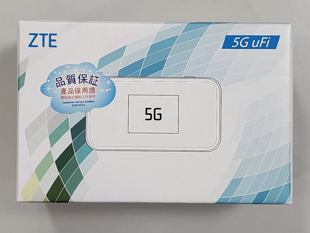 全新(未開封) ZTE 5G Mobile Wi-Fi 6 Router MU5001, 電腦&科技, 電腦周邊及配件, Wifi及上網相關 ...
