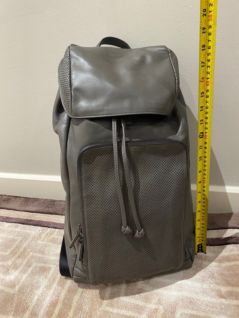 Calvin klein store pebble leather backpack