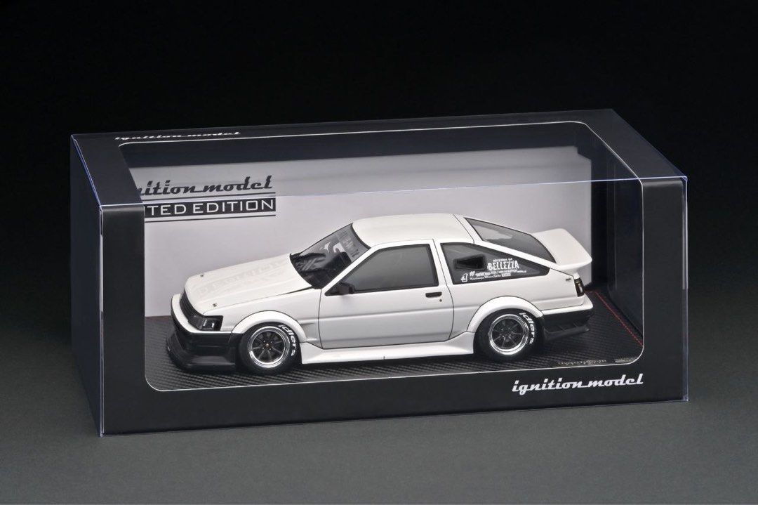 1/18 Ignition Web Exclusive IG2968 Toyota AE86 RWB with 4A-G
