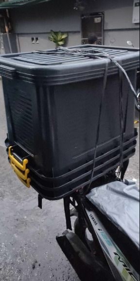 143L BIG STORAGE BOXES - To Project 6 QC (Category: Storage Boxes & Baskets) located in Quezon City. Submitted by uno_store (Listing ID 1240081947, Image 1). Description: !! BODEGA SUPER SALE !! !! STOCKABLE STORAGE !! OPEN FOR BULK ORDERS Wholesale/Dealer/Supplier/Retailer PANG PERSONAL AT PANG NEGOSYO 3 boxes 143L Black storage box SOLD SOLD bound to Project 6 QC again, thank you po maam Angelica! 😊 ❤️ sa uulitin po ! 😊 ❤️ -BODEGA SALE- MATIB