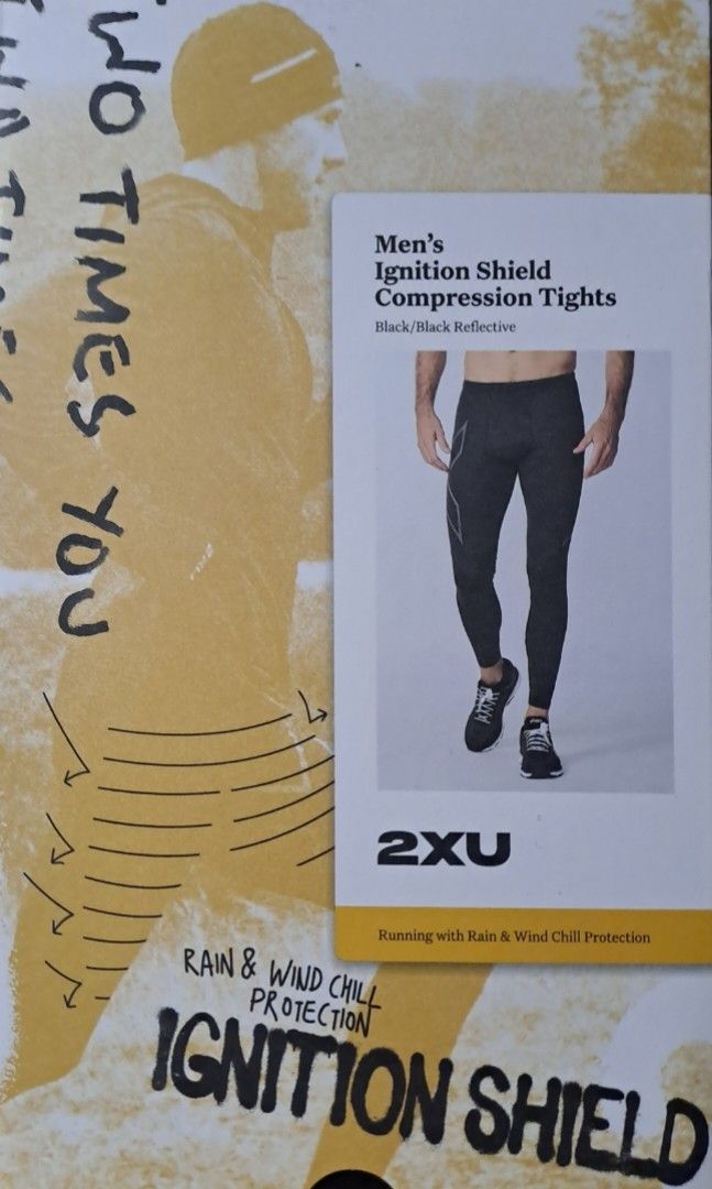 2XU Mens Ignition Shield Compression Tights (Fully Authentic), Men's  Fashion, Activewear on Carousell