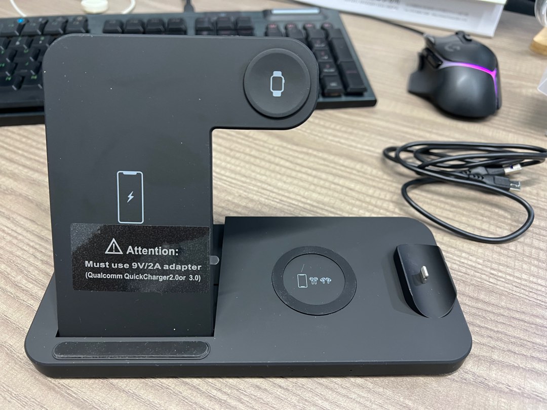 3 in 1 wireless charger for apple products, Computers & Tech, Parts