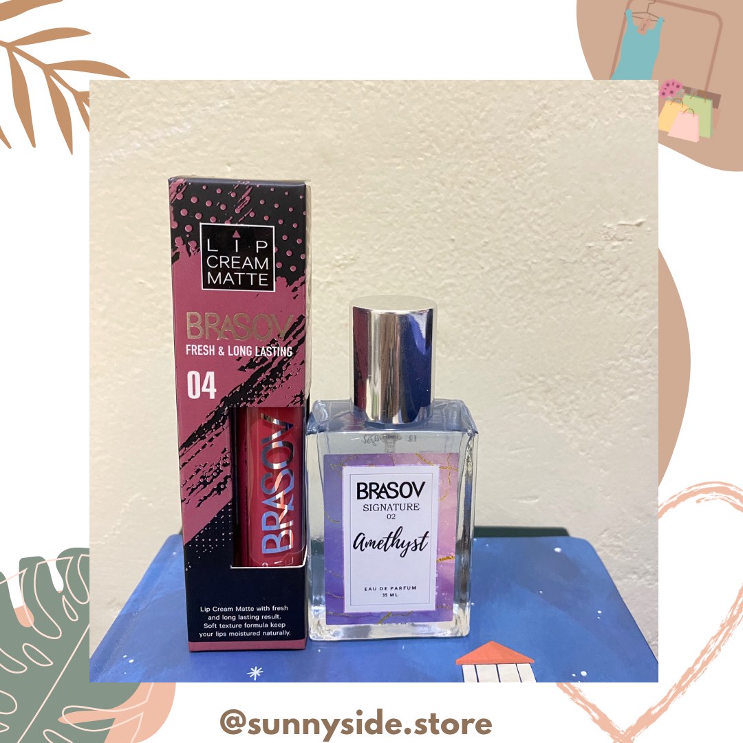 [40 Get 2] Parfum Brasov amethyst Lipcream Matte Brasov 04