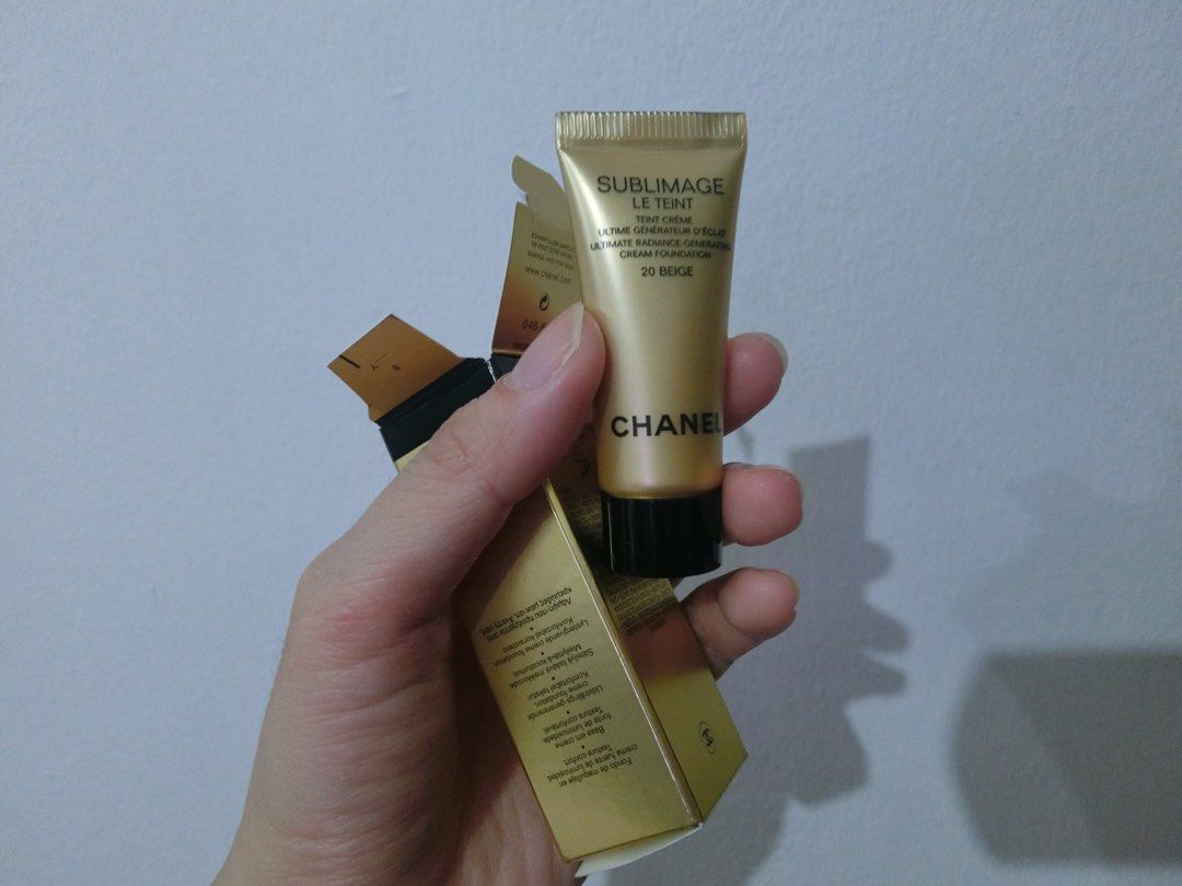 CHANEL Sublimage Le Teint Cream Foundation Ultimate Radiance 20 Beige 5ml
