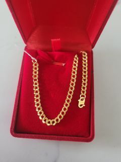 916 Gold Thin Coco Bracelet