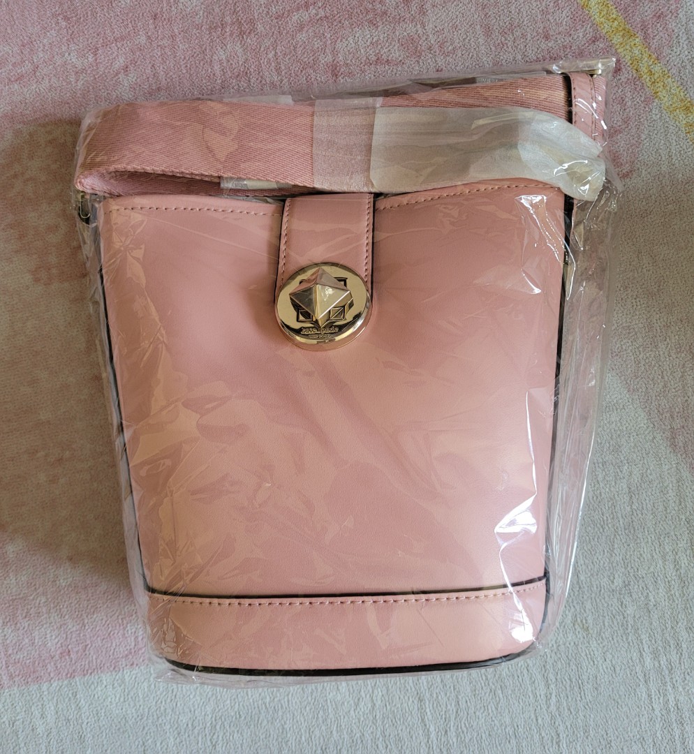 NWT Kate Spade Audrey Mini Bucket Crossbody Bag, Donut Pink in 2023