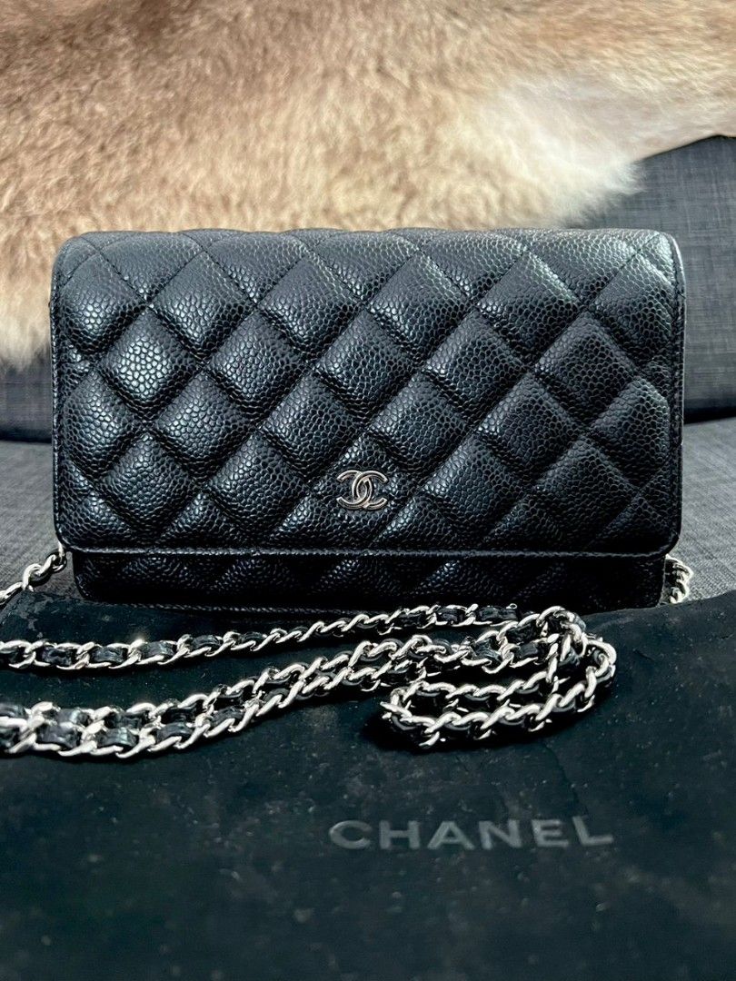 💯 Authentic CHANEL WOC Classic Caviar, Luxury, Bags & Wallets on Carousell