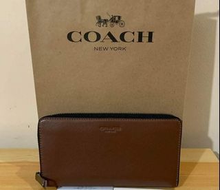 💯 Original Coach Long Wallet (Unisex)