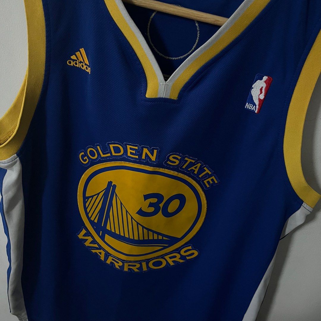 Golden State Warriors Stephen Curry #30 Blue Adidas NBA Swingman